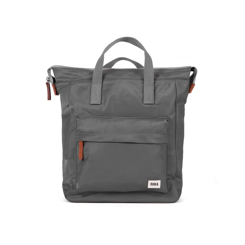 ROKA Bantry B Grafiet Medium Gerecyclede Nylon Tas