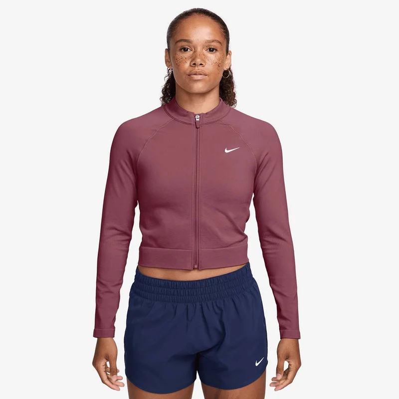 pro seamless Dri-FIT Full-Zip Mid-Layer Top