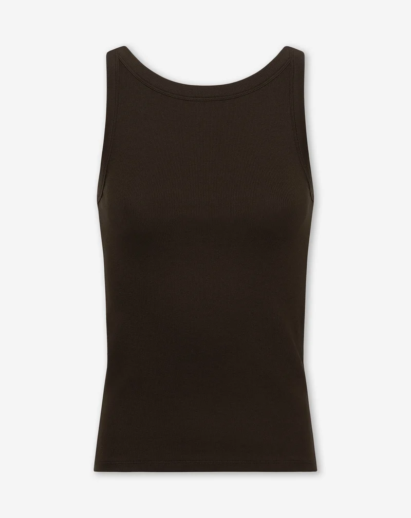 LOW BACK RIB TOP BRUIN