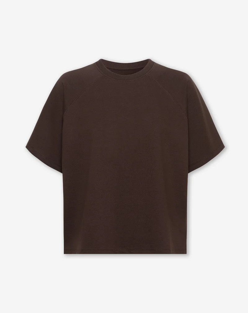 RAGLAN SHORT SLEEVE SWEAT TOP BRUIN