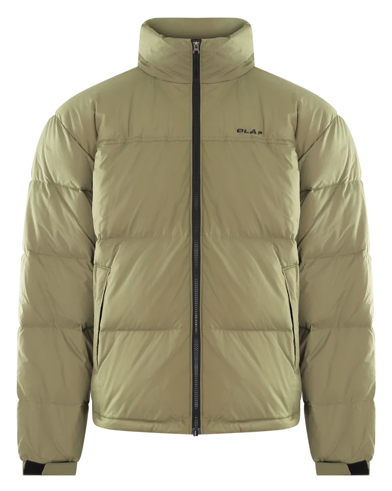 OLAF Heren Puffer Jacket Groen