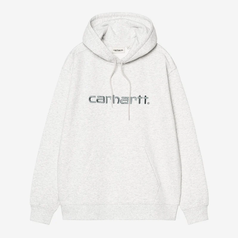 Carhartt WIP DAMES Carhartt Sweathoodie | Ash Heather / Citadel