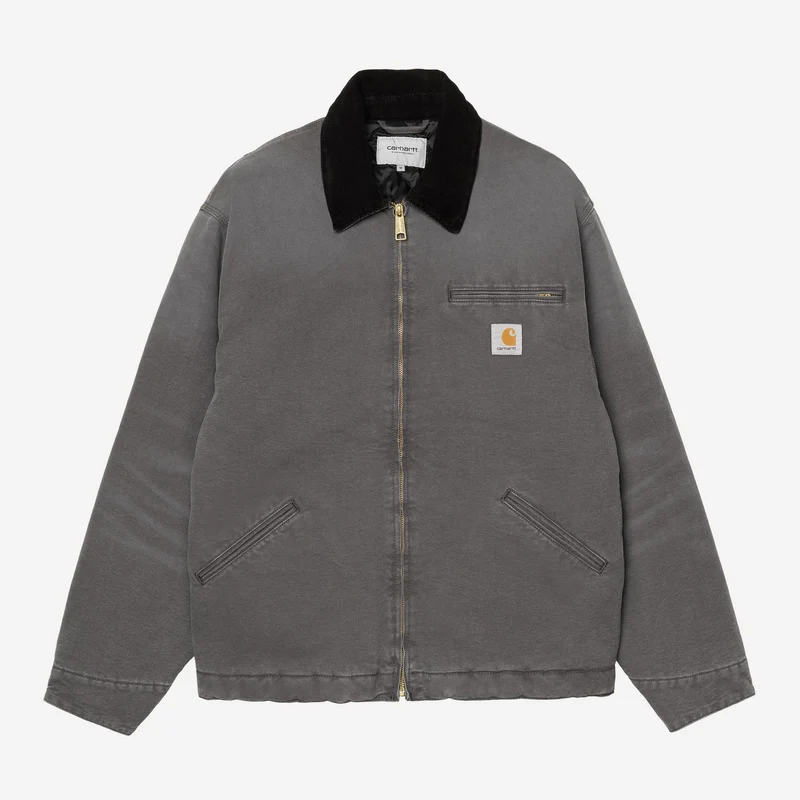 Carhartt WIP HEREN OG Detroit Jas | Grafiet / Zwart