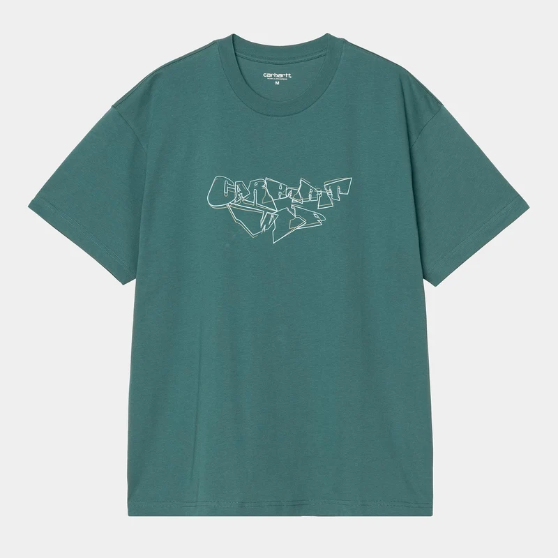 Carhartt WIP Heren Screwed Up Script T-shirt | Regenwoud