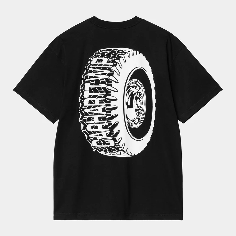 Carhartt WIP Heren Banden T-shirt | Zwart