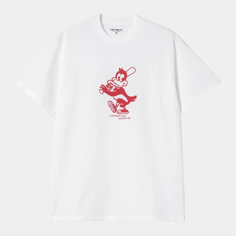 Carhartt WIP Heren Home Run T-shirt | Wit