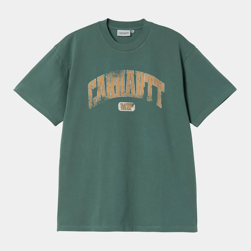 Carhartt WIP Heren Lecture T-shirt | Zilverkleurig