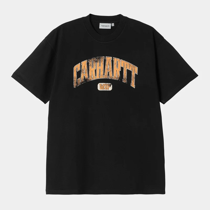 Carhartt WIP Heren Lecture T-shirt | Zwart