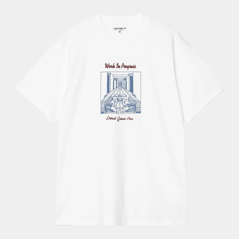 Carhartt WIP Heren Racer T-shirt | Wit