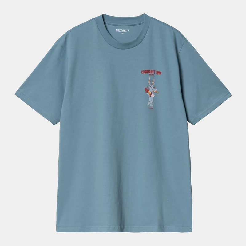 Carhartt WIP Heren Old Friend T-shirt | Kleiblauw