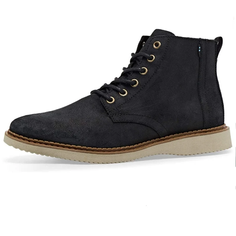 TOMS Heren Porter Waxy Leather Chelsea Laarzen - Zwart
