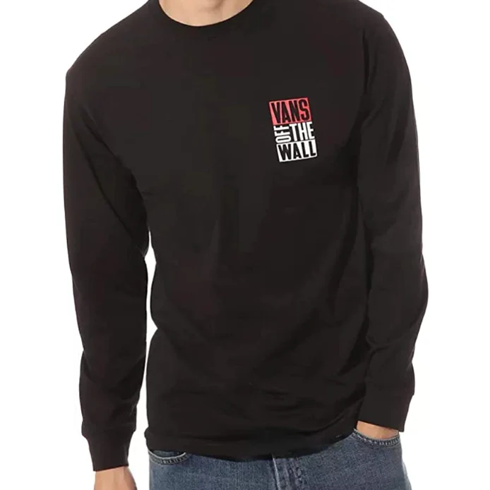 VANS Heren Uoma Grafisch T-shirt - Zwart