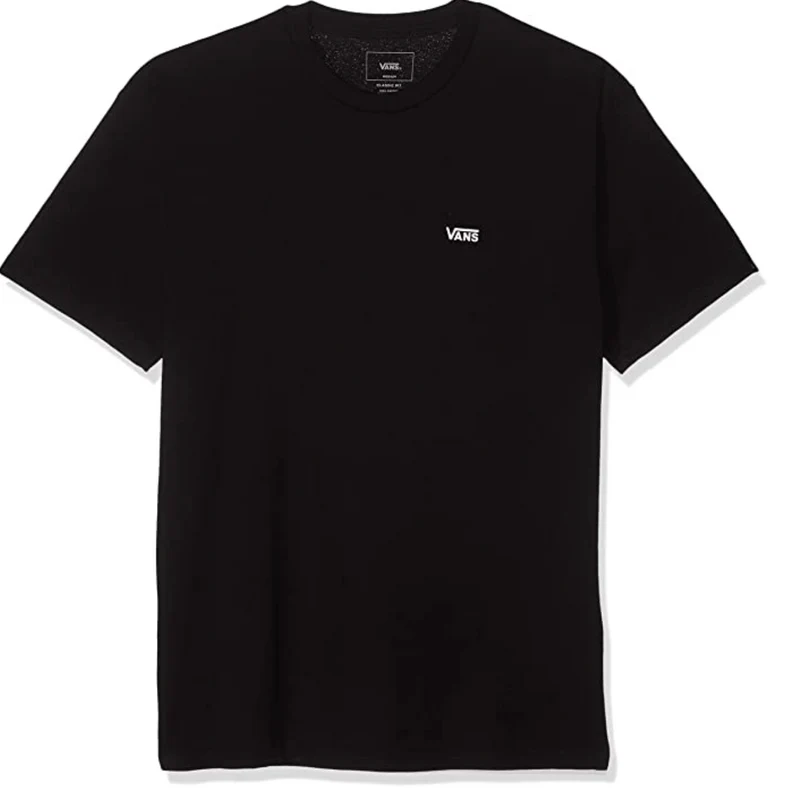 VANS T-shirt met borstlogo voor heren - zwart