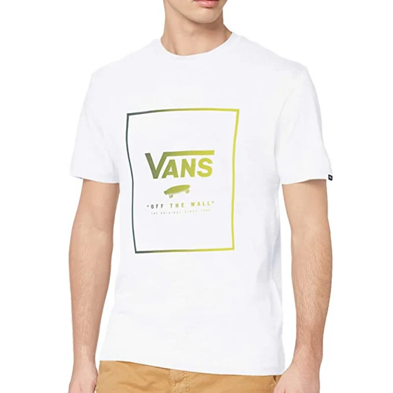 VANS Heren T-shirt met printdoos - Wit
