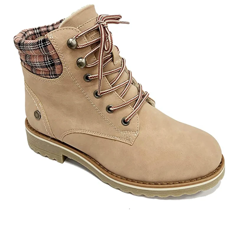 Refresh Dames enkellaars - nude roze