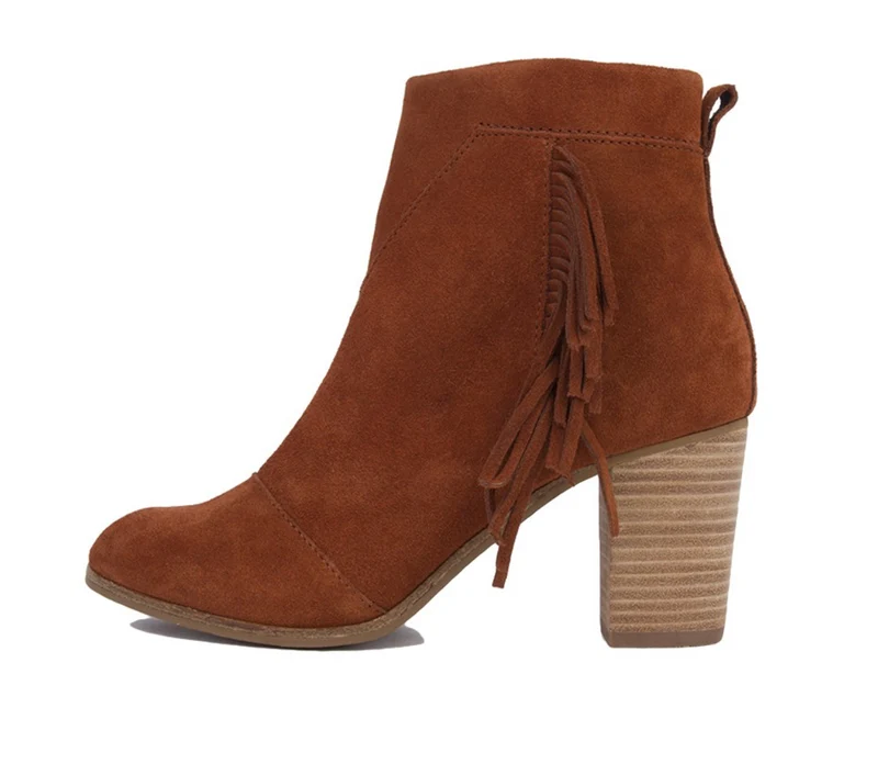 TOMS - Lunata Heel - Cognac laars