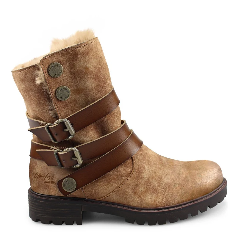 Blowfish Malibu Radiki-laars voor dames - Karamel