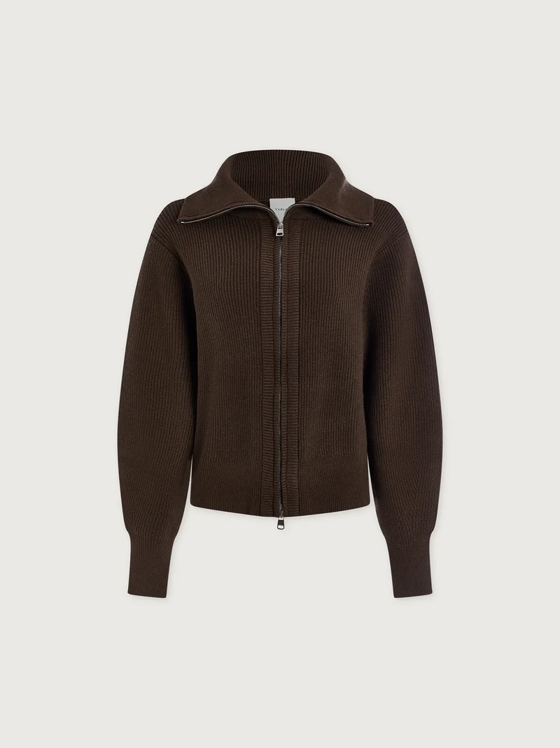 Enrico Zip-Through Knit Jacket