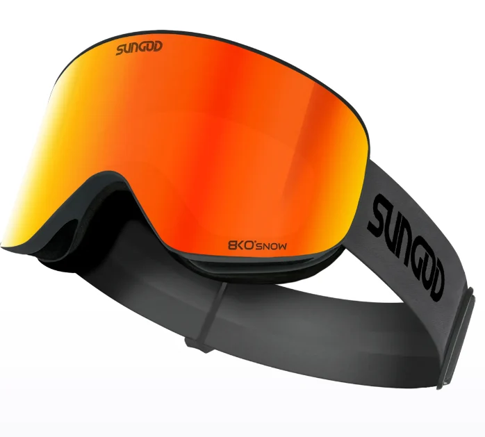 SunGod Vanguards Skibril - Grijs/Zwart