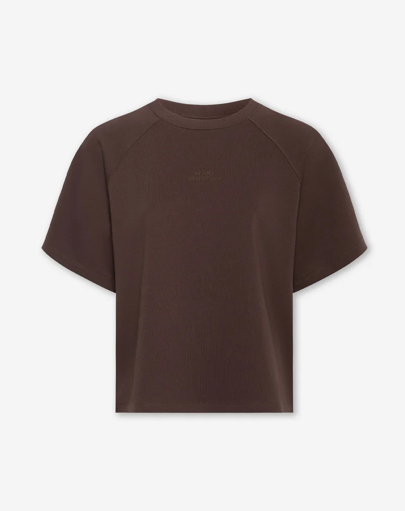 MACE RAGLAN SHORT SLEEVE SWEAT TOP BRUIN