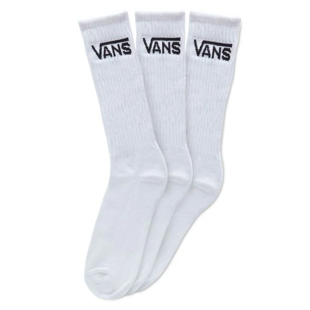 VANS Klassieke herensokken met ronde hals (3 stuks) - Wit