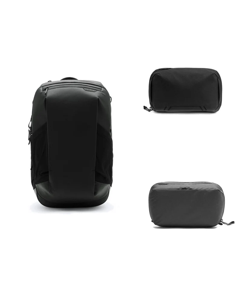 Travel Backpack 2-in-1 + Bundle 2 | Black