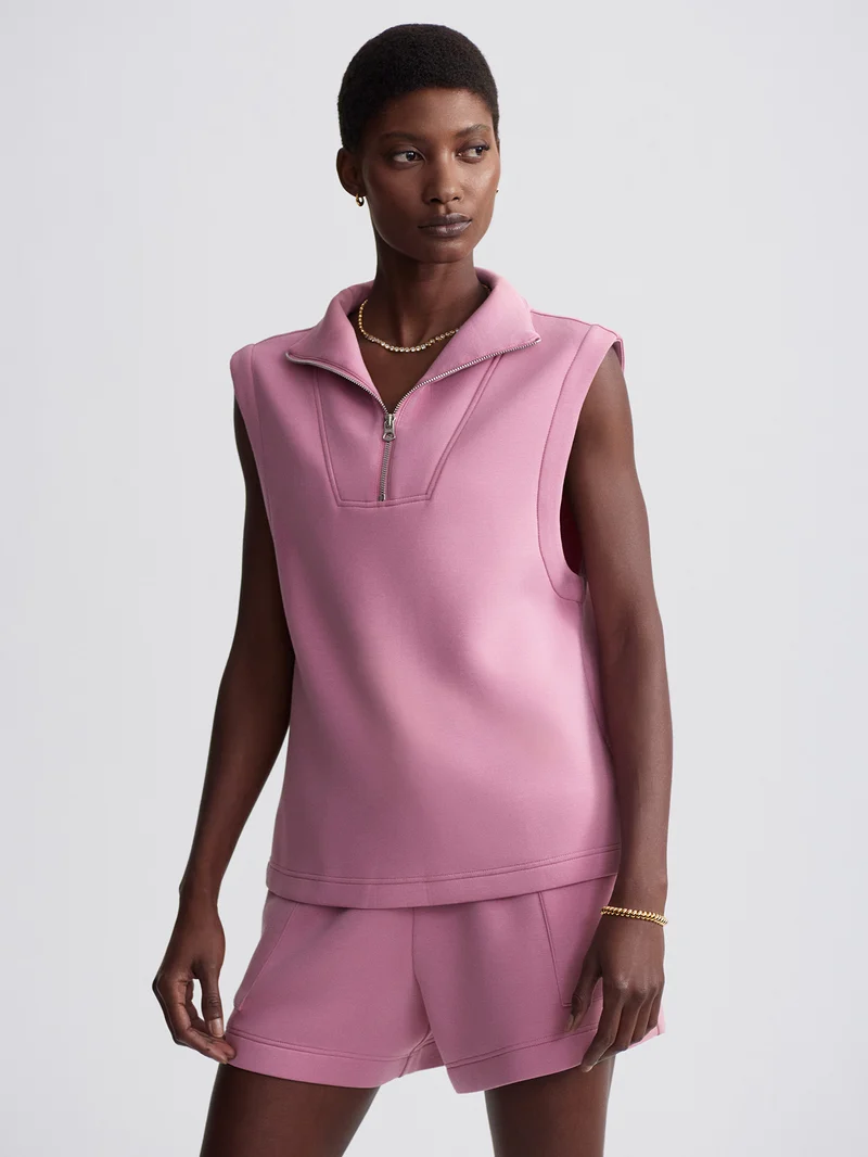 Magnolia Half-Zip Tank