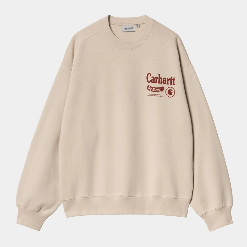 Carhartt WIP Heren catalogus sweatshirt - Fleur Del Sel