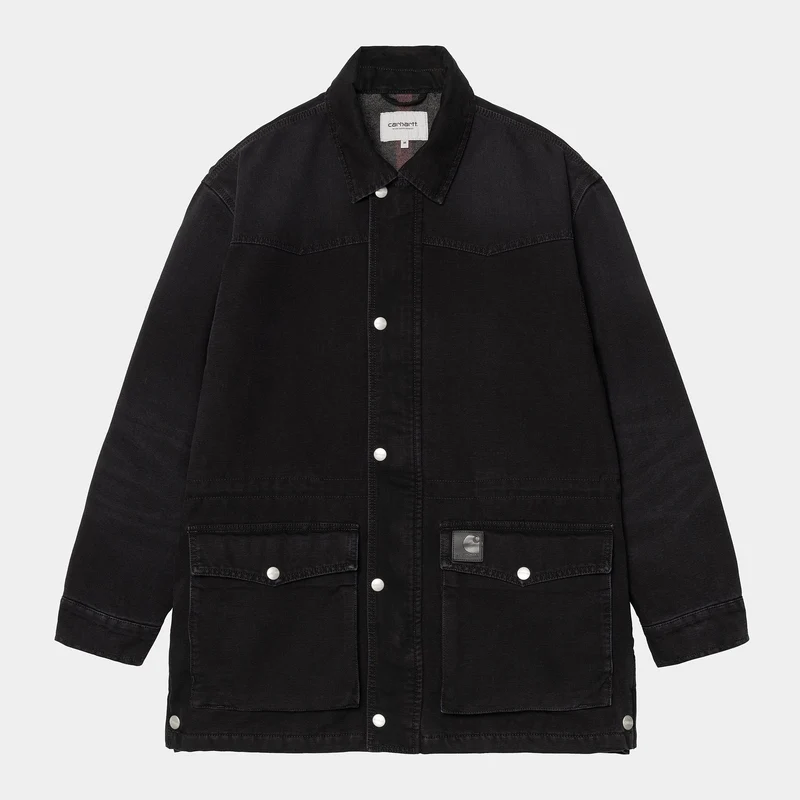 Carhartt WIP Heren OG Santa Fe jas - zwart