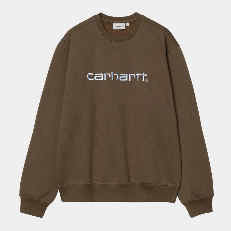 Carhartt WIP HEREN Carhartt WIP Sweattop - Liberica / Air Sky