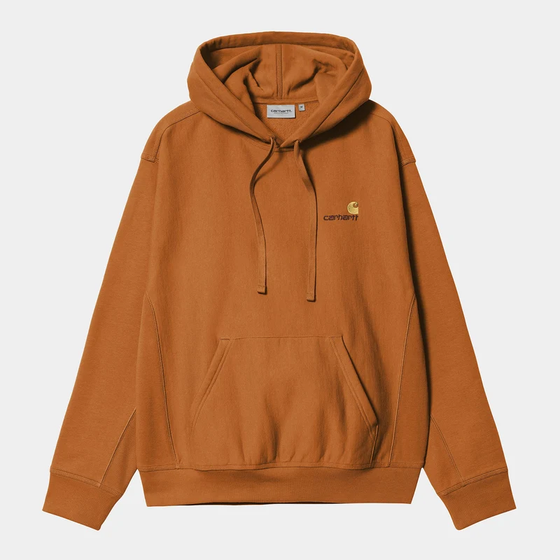 Carhartt WIP HEREN American Script Hoodie - Sienna