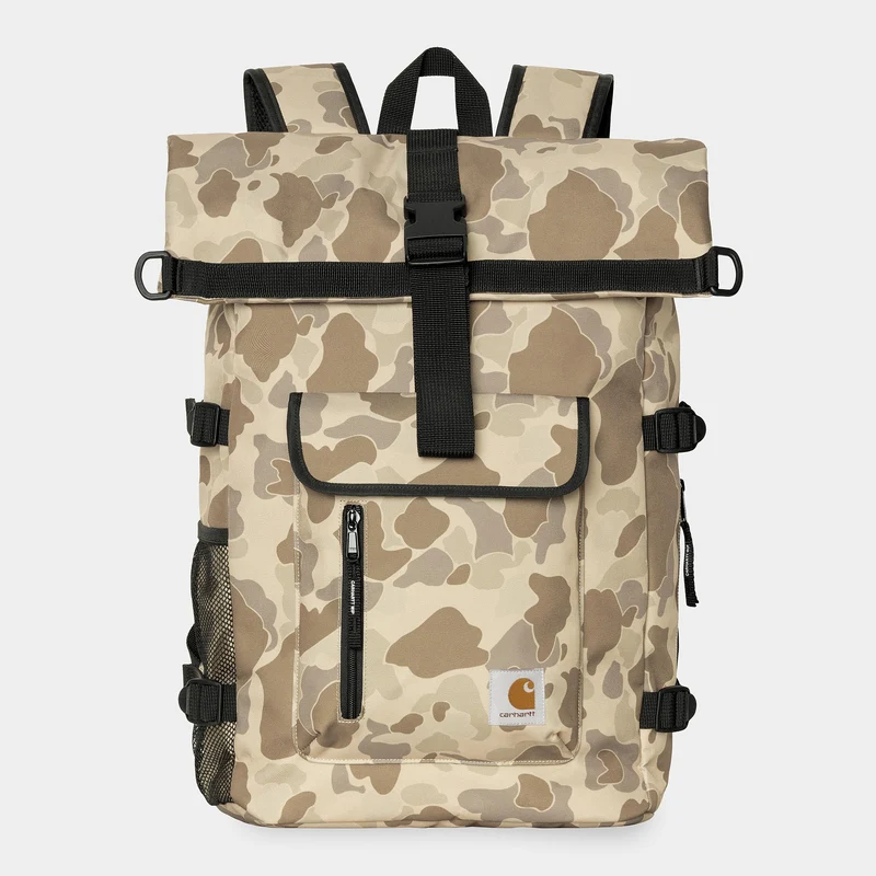 Carhartt WIP HEREN Philis Rugzak - Camo Duck Desert