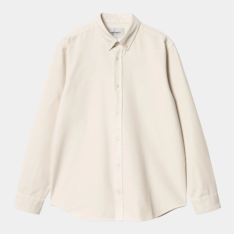 Carhartt WIP Heren Bolton Shirt - Moonbeam