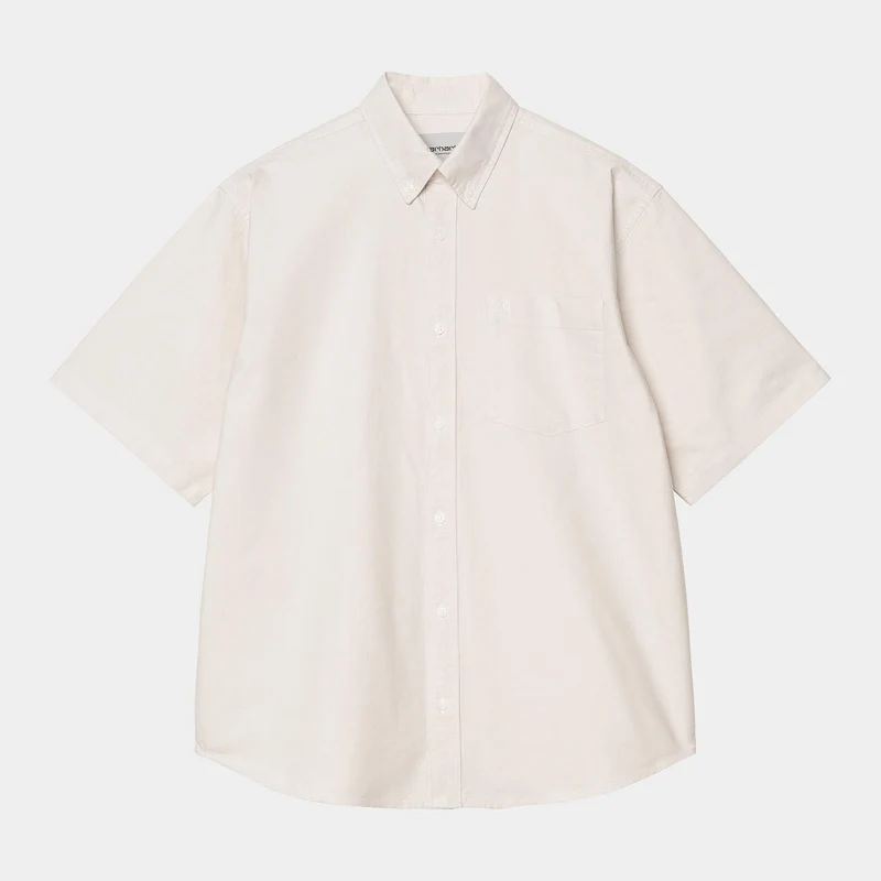 Carhartt WIP Heren Braxton-shirt - Fleur Del Sel