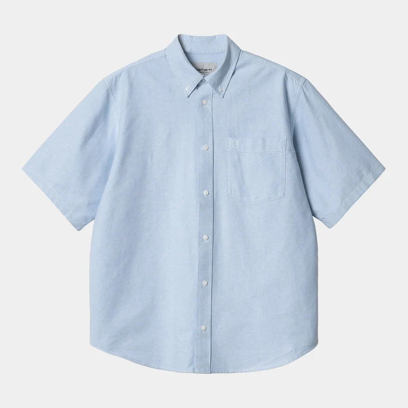 Carhartt WIP Heren Braxton Shirt - Bleach
