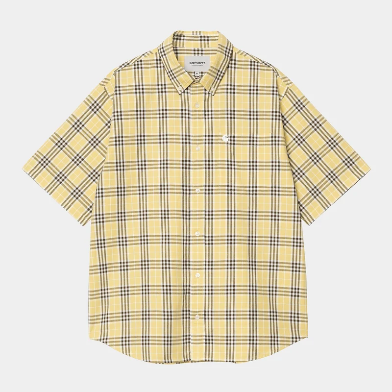 Carhartt WIP Heren Niven Check Shirt - Stro