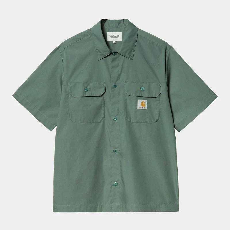 Carhartt WIP Heren Craft Shirt - Zilver Pine