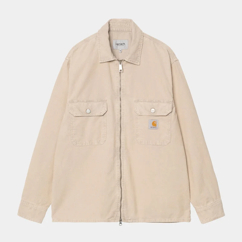 Carhartt WIP Heren Reynold Shirtjack - Donkerbeige