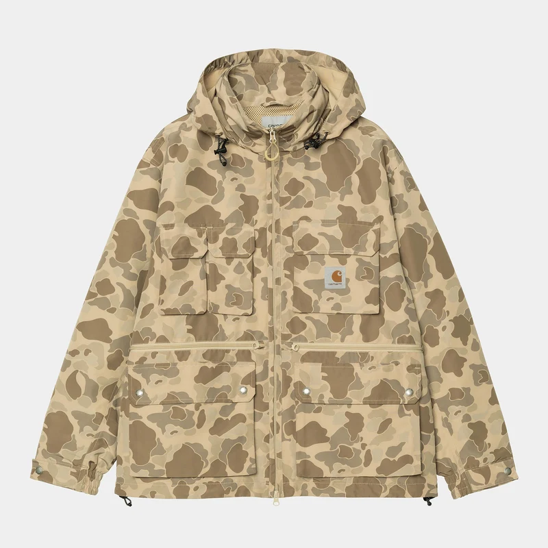 Carhartt WIP Heren Irwin-jack - Camo Duck Desert