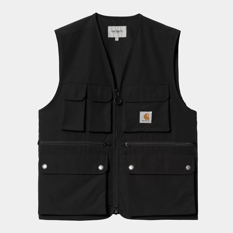 Carhartt WIP Heren Irwin Vest - Zwart
