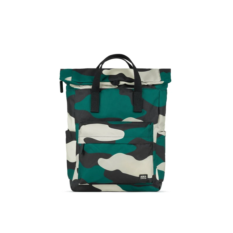 ROKA Canfield B Urban Rose Camo Medium Tas van gerecycled canvas