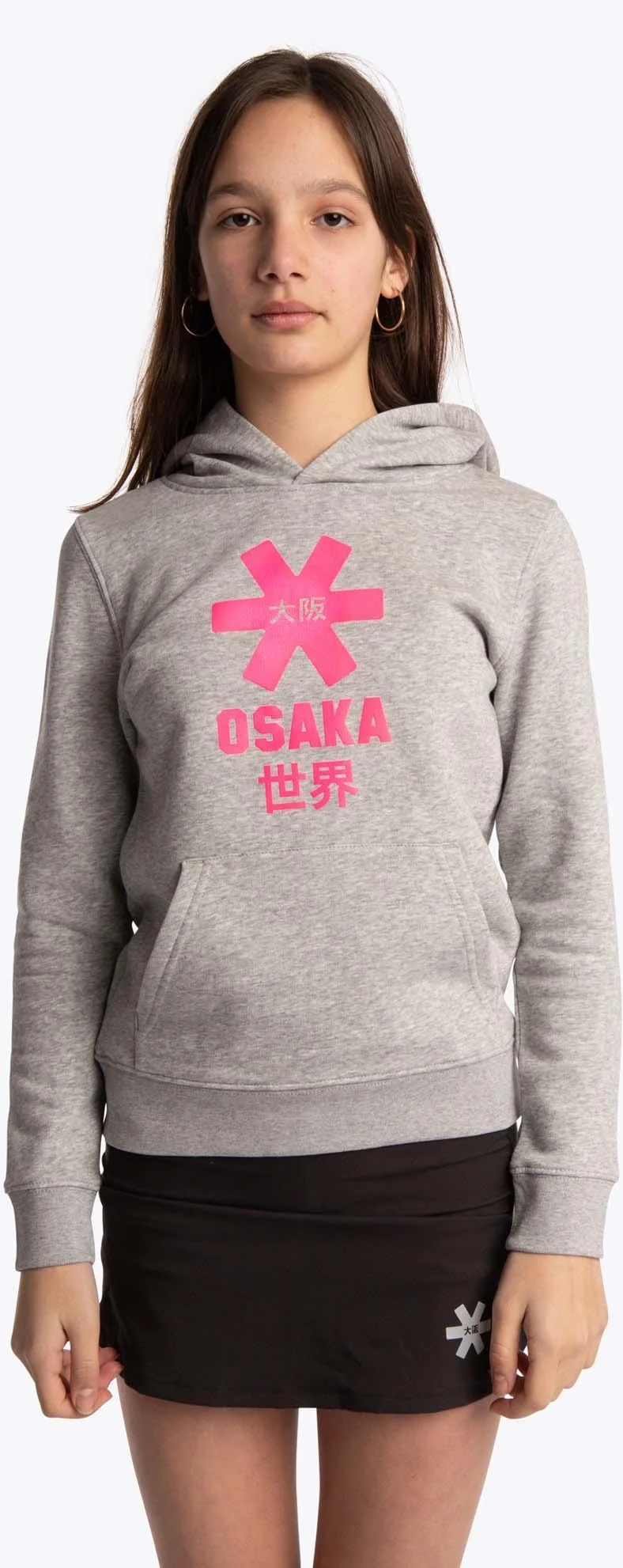 deshi hoodie pink star