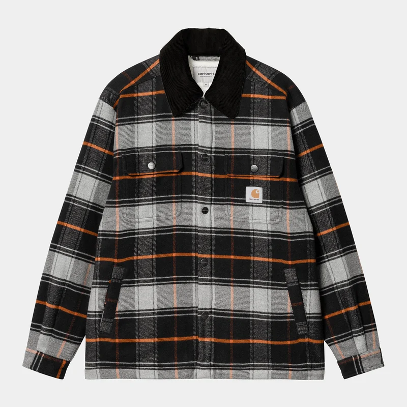 Carhartt WIP Heren Baris Shirtjack - Zwart