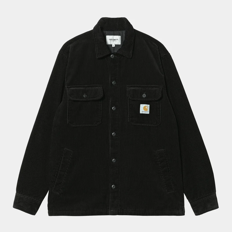 Carhartt WIP Heren Whitsome Shirtjack - Zwart