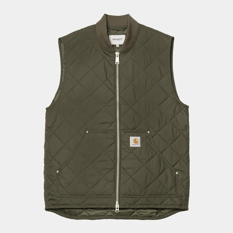 Carhartt WIP Heren Myton Liner Vest - Kantoor Groen