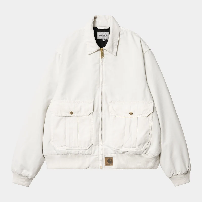 Carhartt WIP Heren Stanton Stone Dyed-jas - Wax