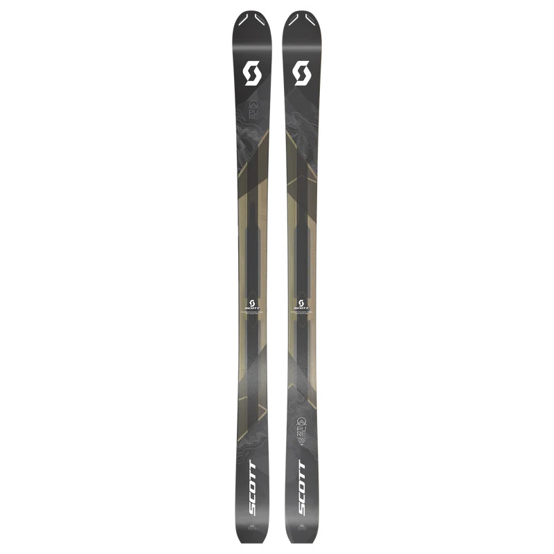 Scott Pure Pro 109Ti freeride ski's zwart/bruin