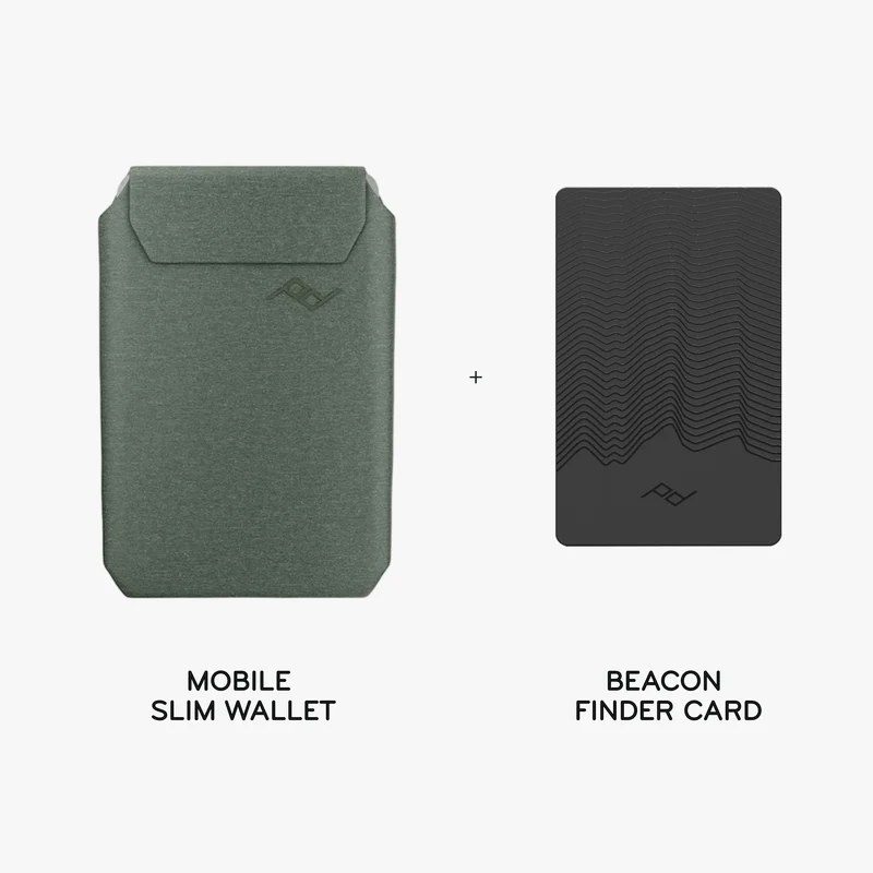 Mobile Slim Wallet + Bundle 1 | Sage | Fabric