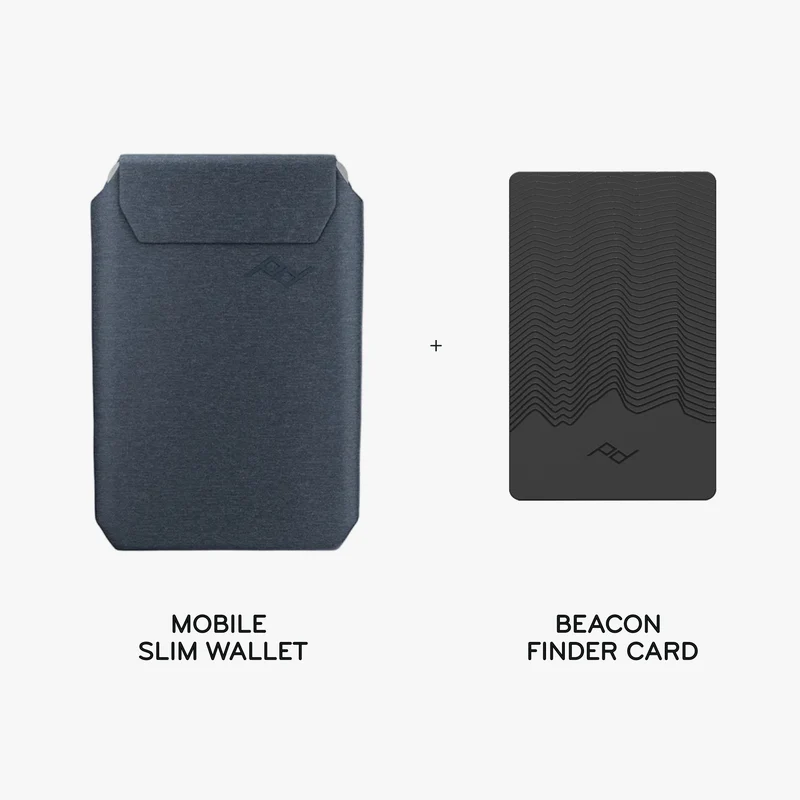 Mobile Slim Wallet + Bundle 1 | Midnight | Fabric