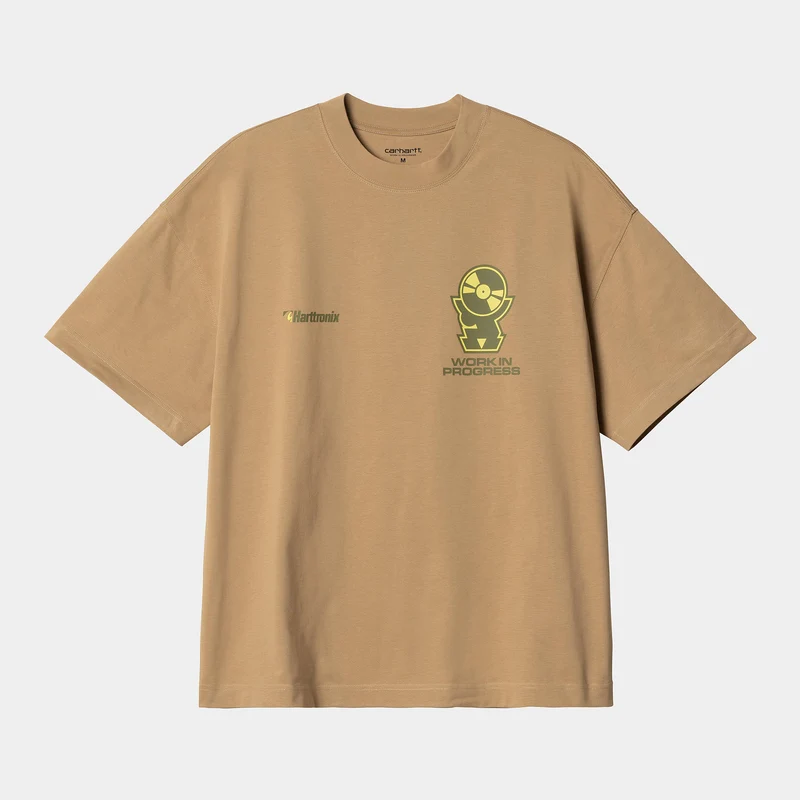 Carhartt WIP Harttronix T-shirt voor heren - Dusty Hamilton bruin